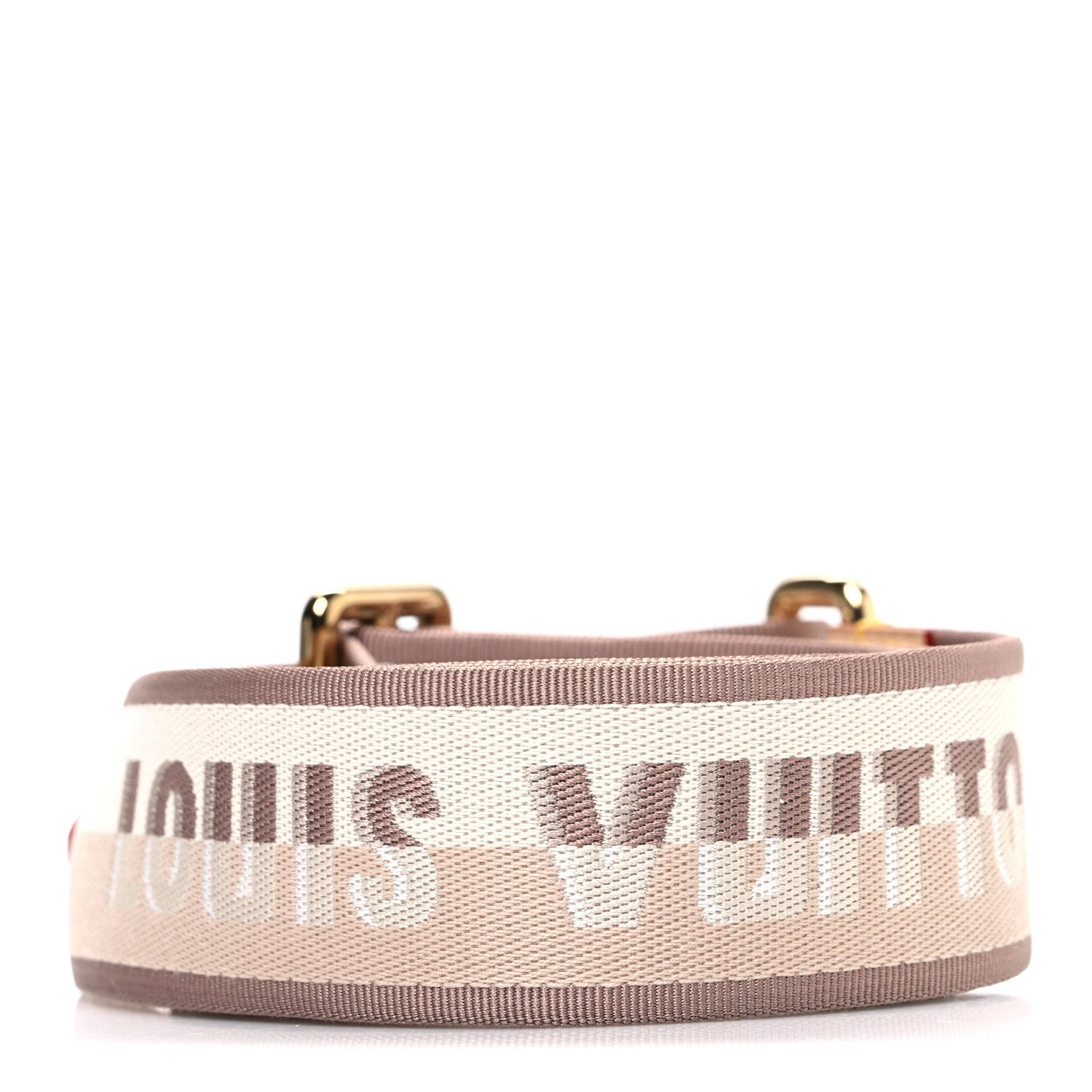 Louis Vuitton Jacquard Speedy Bandouliere 20 Shoulder Strap Beige