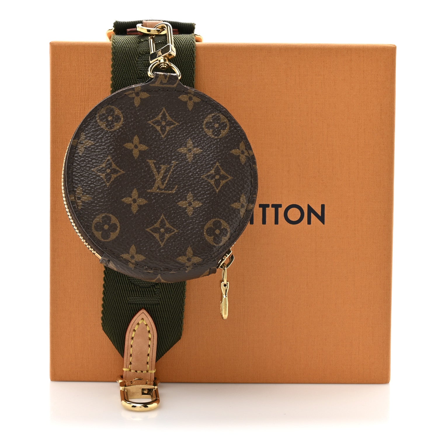 Louis Vuitton Monogram Multi Pochette Accessories Bandouliere Shoulder Strap Kaki