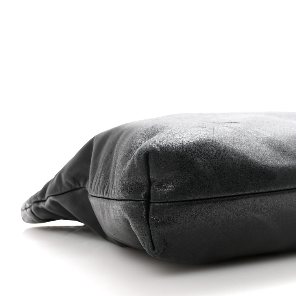 Chanel Lambskin CC Shoulder Bag Black