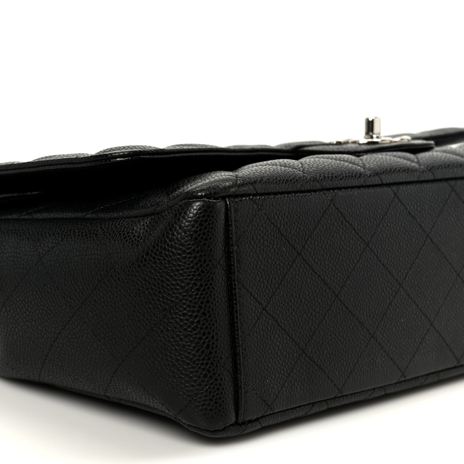 Chanel Caviar Quilted Maxi Double Flap Black