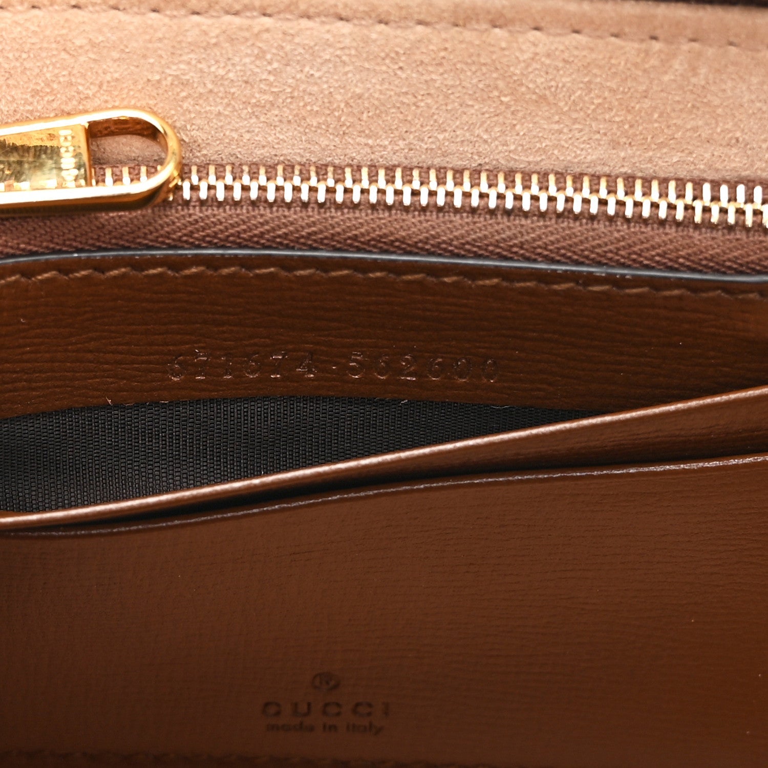 Gucci GG Supreme Monogram Azalea Calfskin Mini Retro Interlocking G Mini Shoulder Bag Beige Ebony Brown Sugar