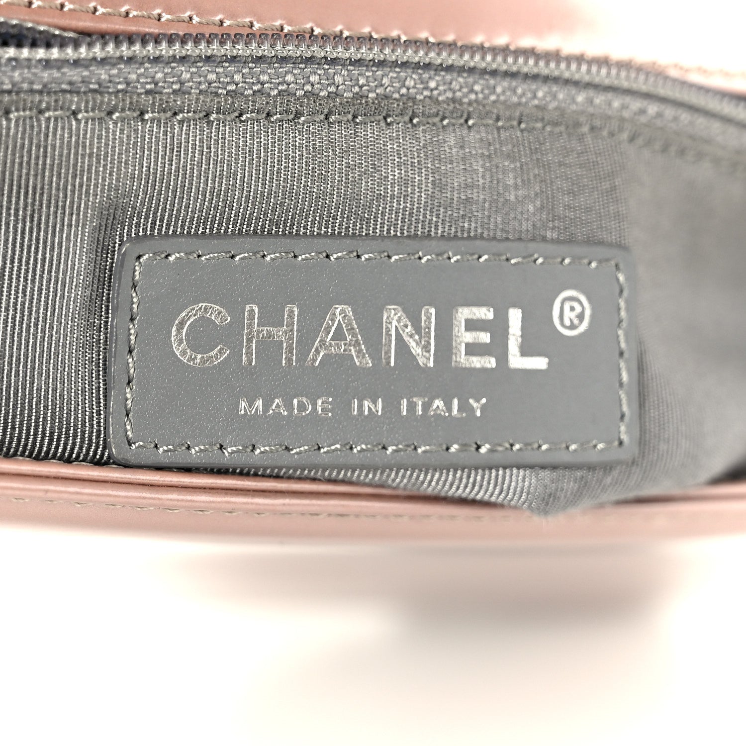 Chanel Iridescent Glazed Calfskin Medium Boy Flap Light Pink