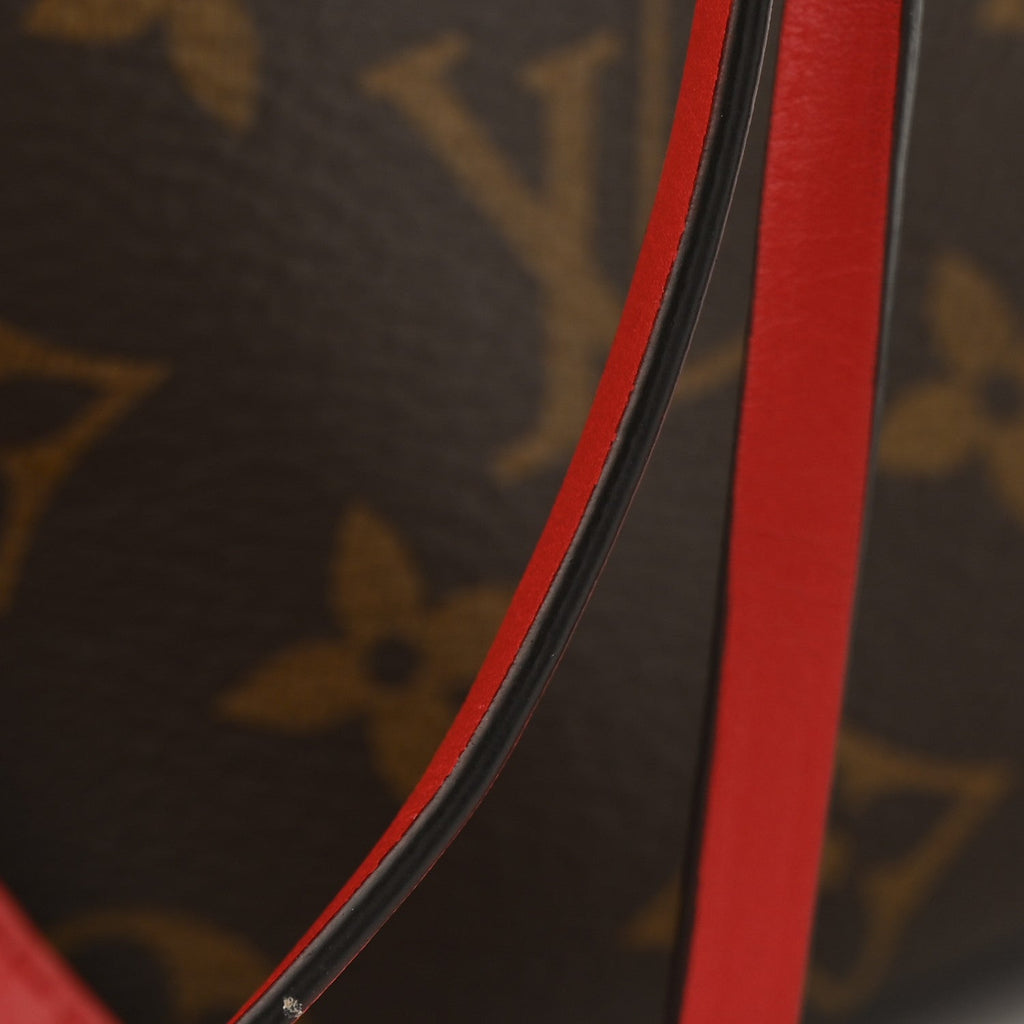 Louis Vuitton Monogram Braided Neonoe Coquelicot