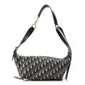 Christian Dior Oblique Medium D-Journey Bag Blue