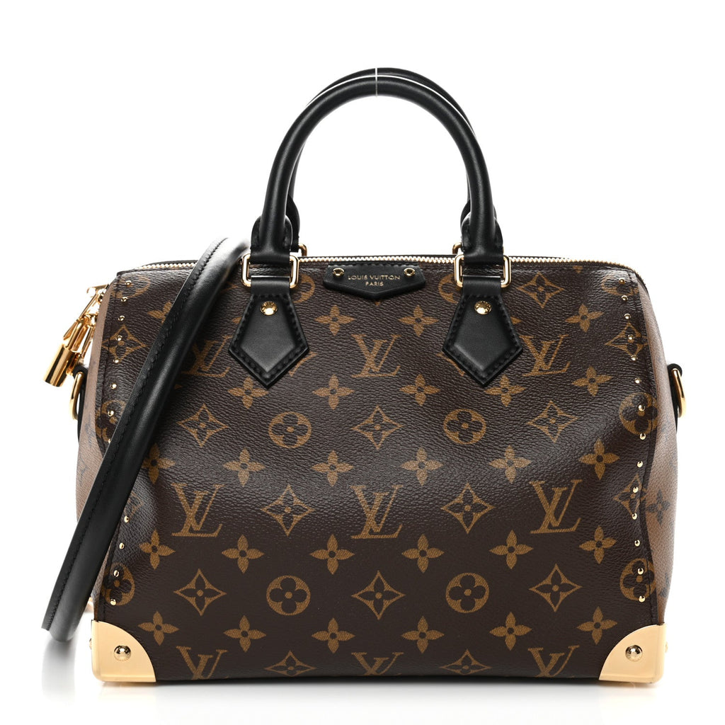 Louis Vuitton Reverse Monogram Speedy Trunk 25