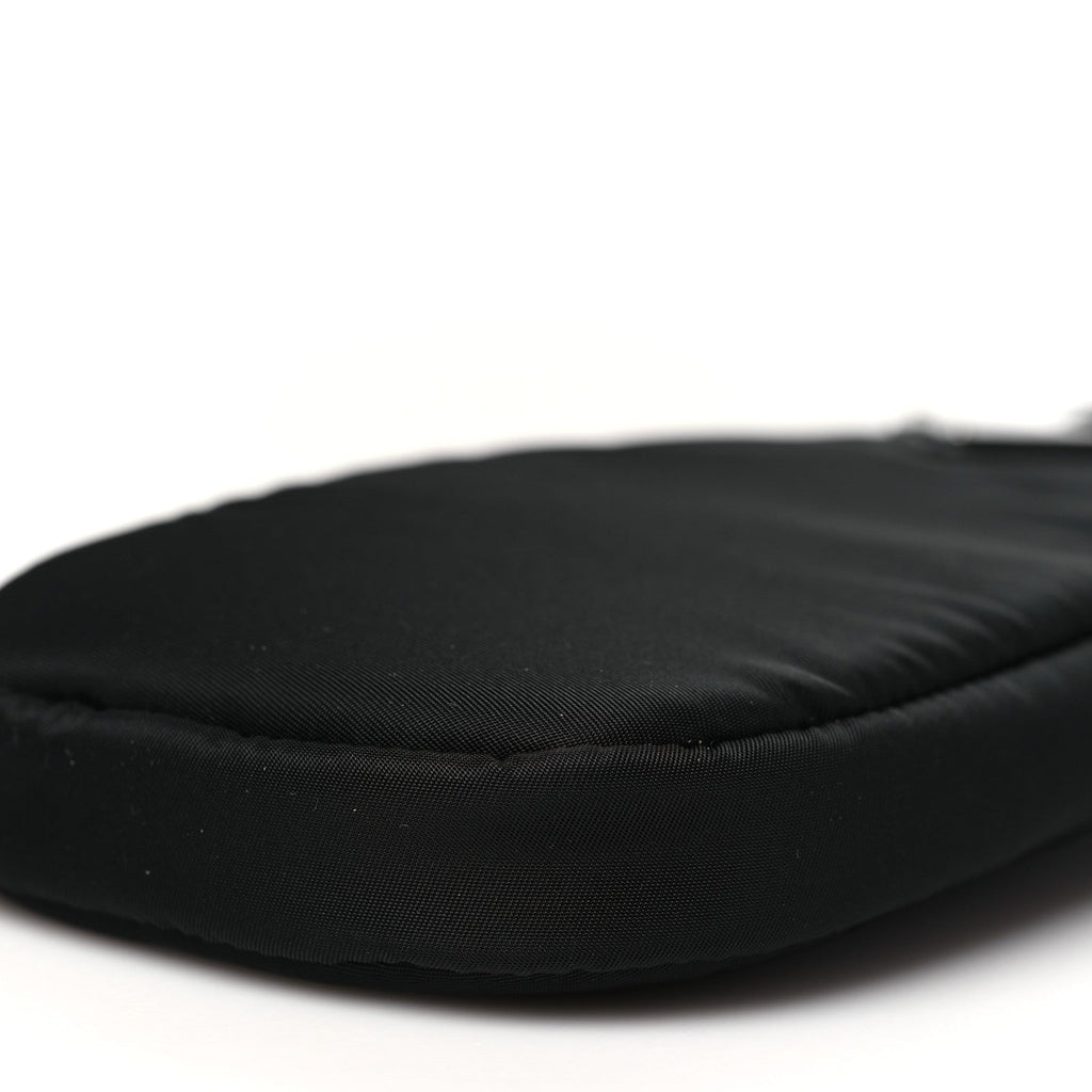 Prada Tessuto Nylon Pocket Mini Bag Black