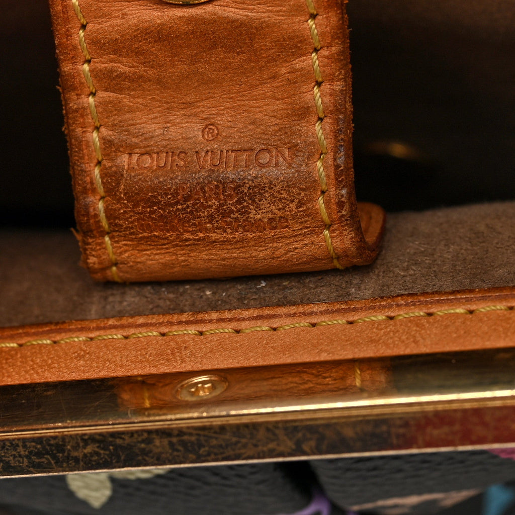 Louis Vuitton Monogram Multicolor Judy MM Black