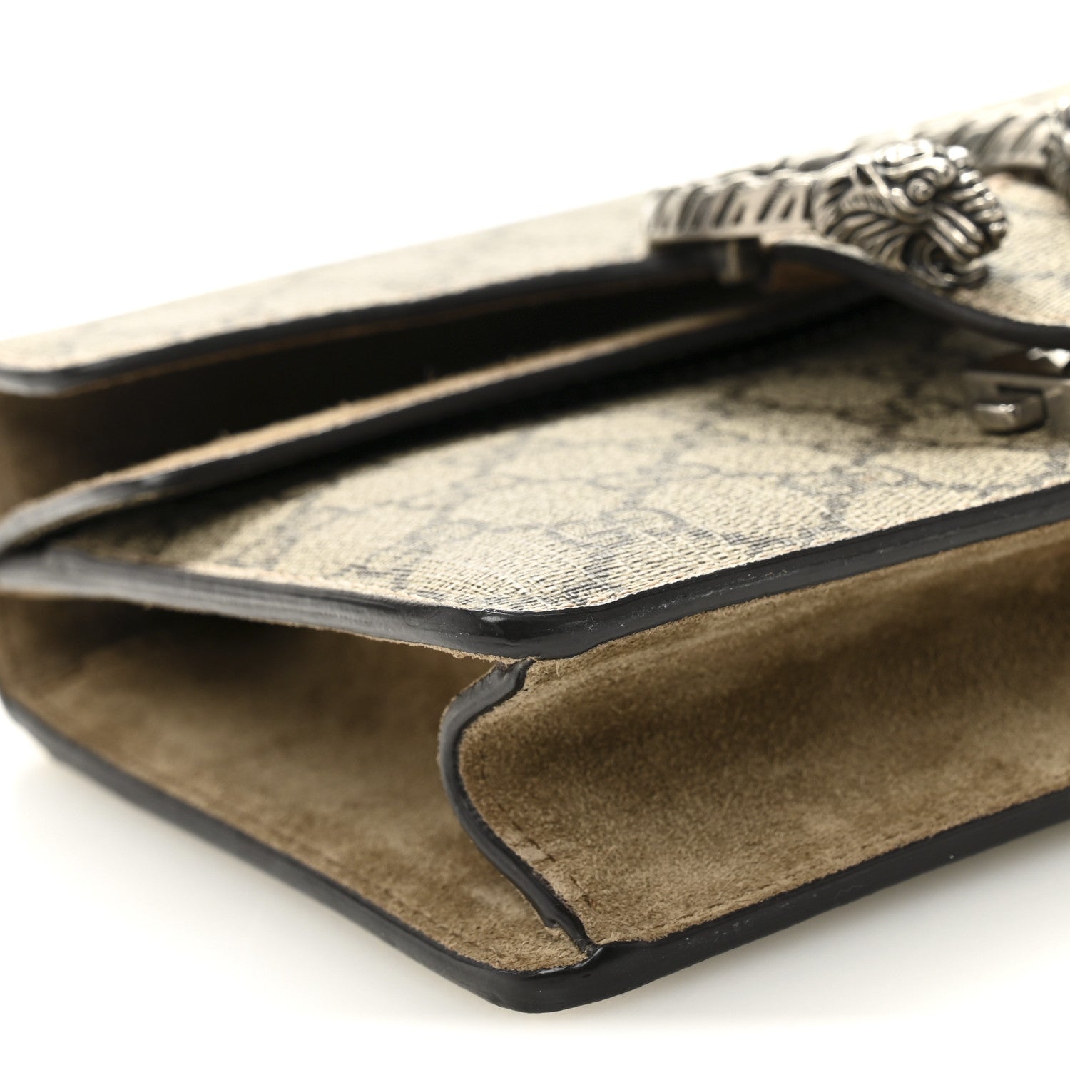 Gucci GG Supreme Monogram Mini Dionysus Shoulder Bag Taupe