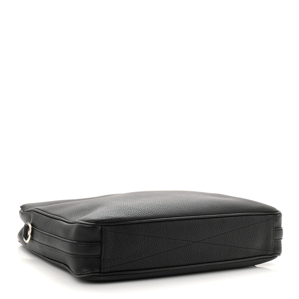 Louis Vuitton Taurillon Armand Briefcase Black