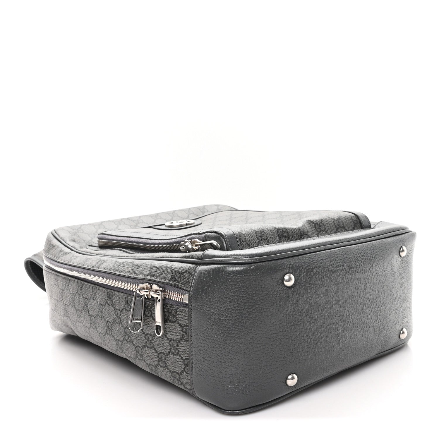 Gucci GG Supreme Monogram Ophidia Backpack  Grey