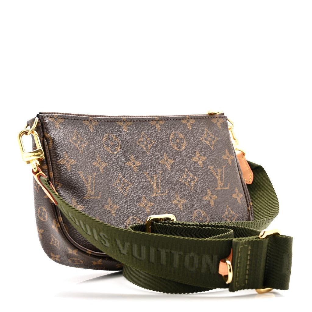 Louis Vuitton Monogram Multi Pochette Accessories Large Pochette Kaki