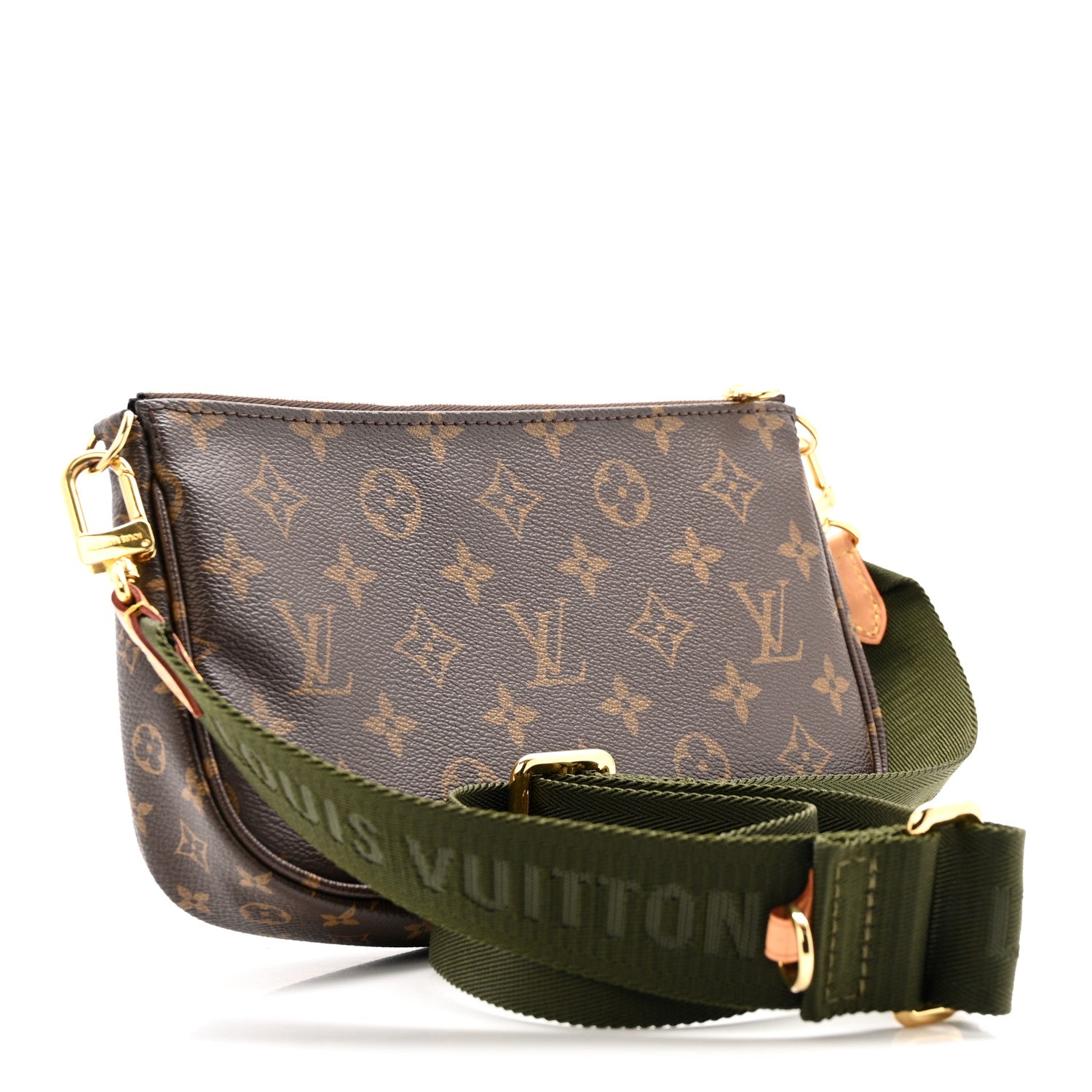 Louis Vuitton Monogram Multi Pochette Accessories Large Pochette Kaki