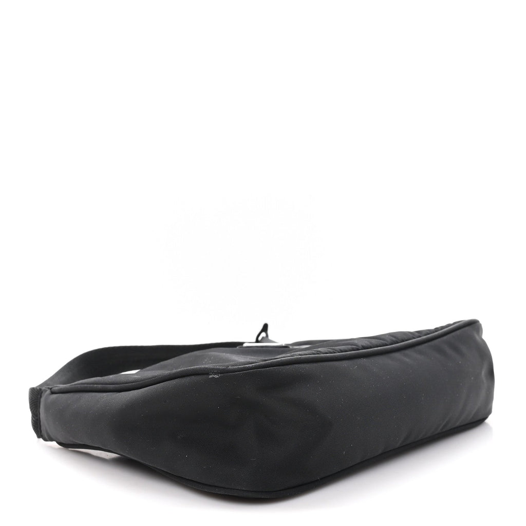 Prada Tessuto Nylon Mini Re-Edition 2000 Bag Black