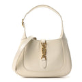 Gucci Boarded Dyana Lux Calfskin Small Jackie 1961 Hobo Mystic White
