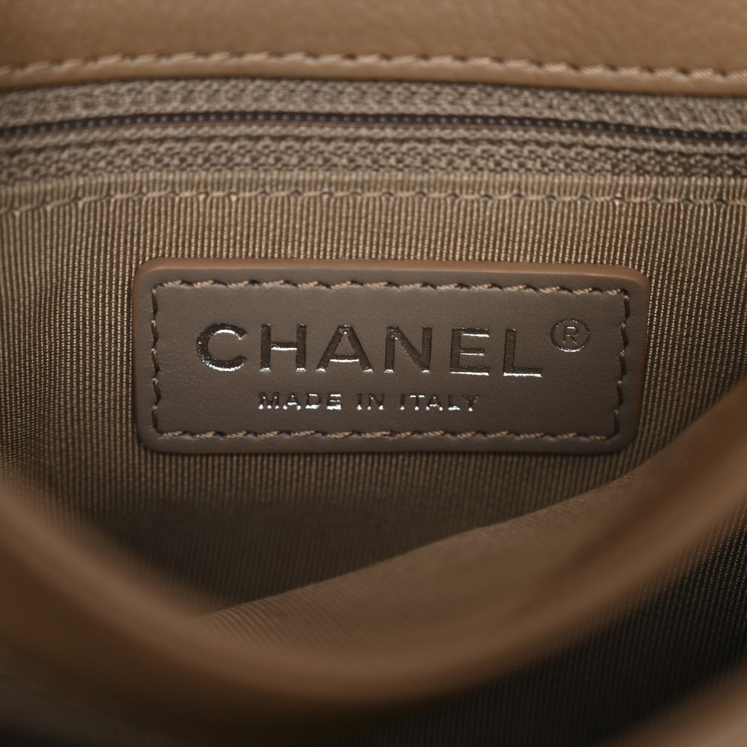 Chanel Caviar Quilted Mini All About Flap Bag Brown