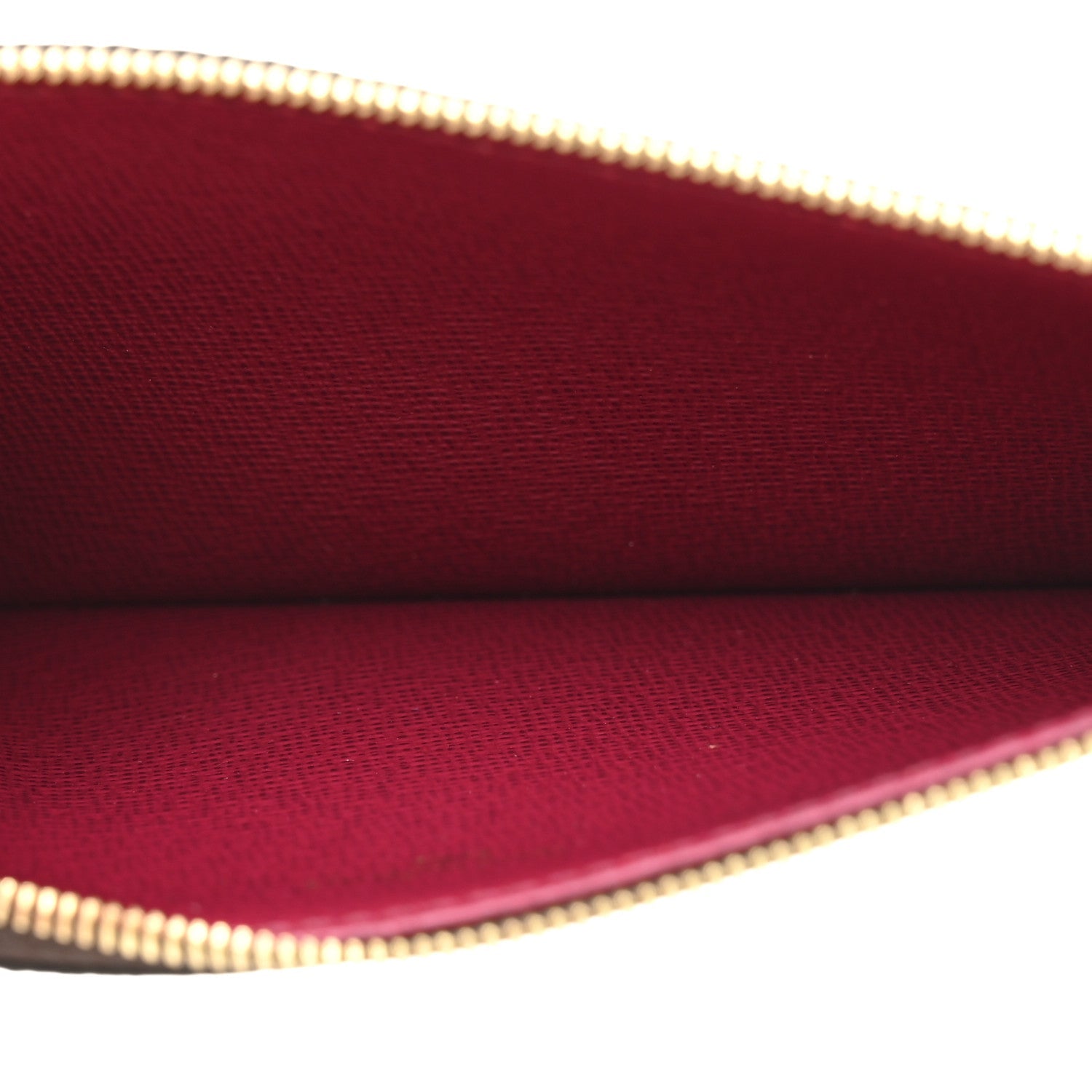 Louis Vuitton Monogram Pochette Felicie Chain Wallet Fuchsia