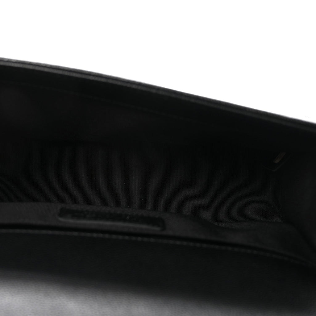 Chanel Caviar Quilted Medium Boy Flap Black