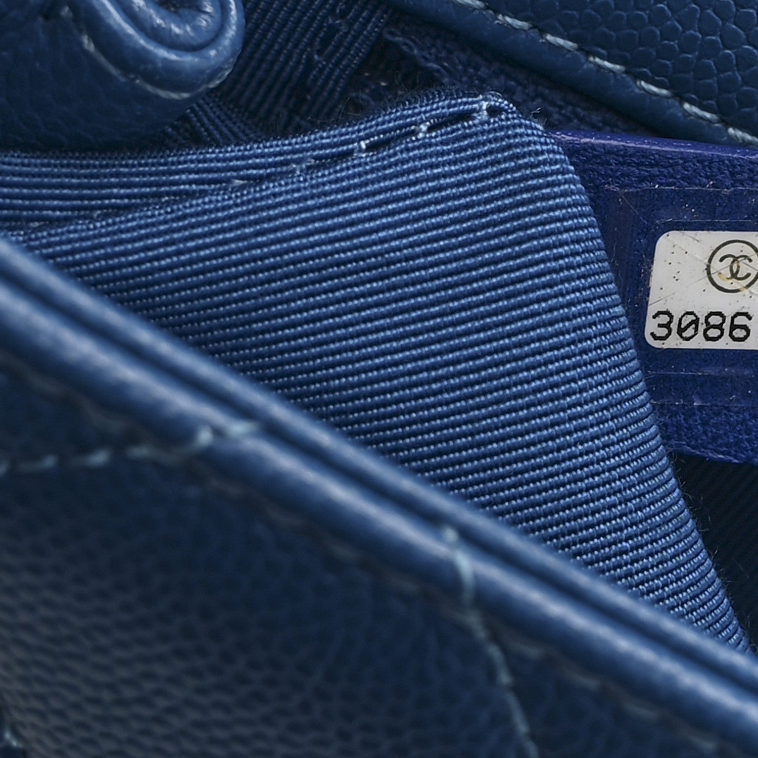 Chanel Caviar Quilted My Everything Small Flap Blue
