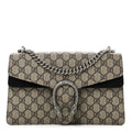 Gucci GG Supreme Monogram Small Dionysus Shoulder Bag Black