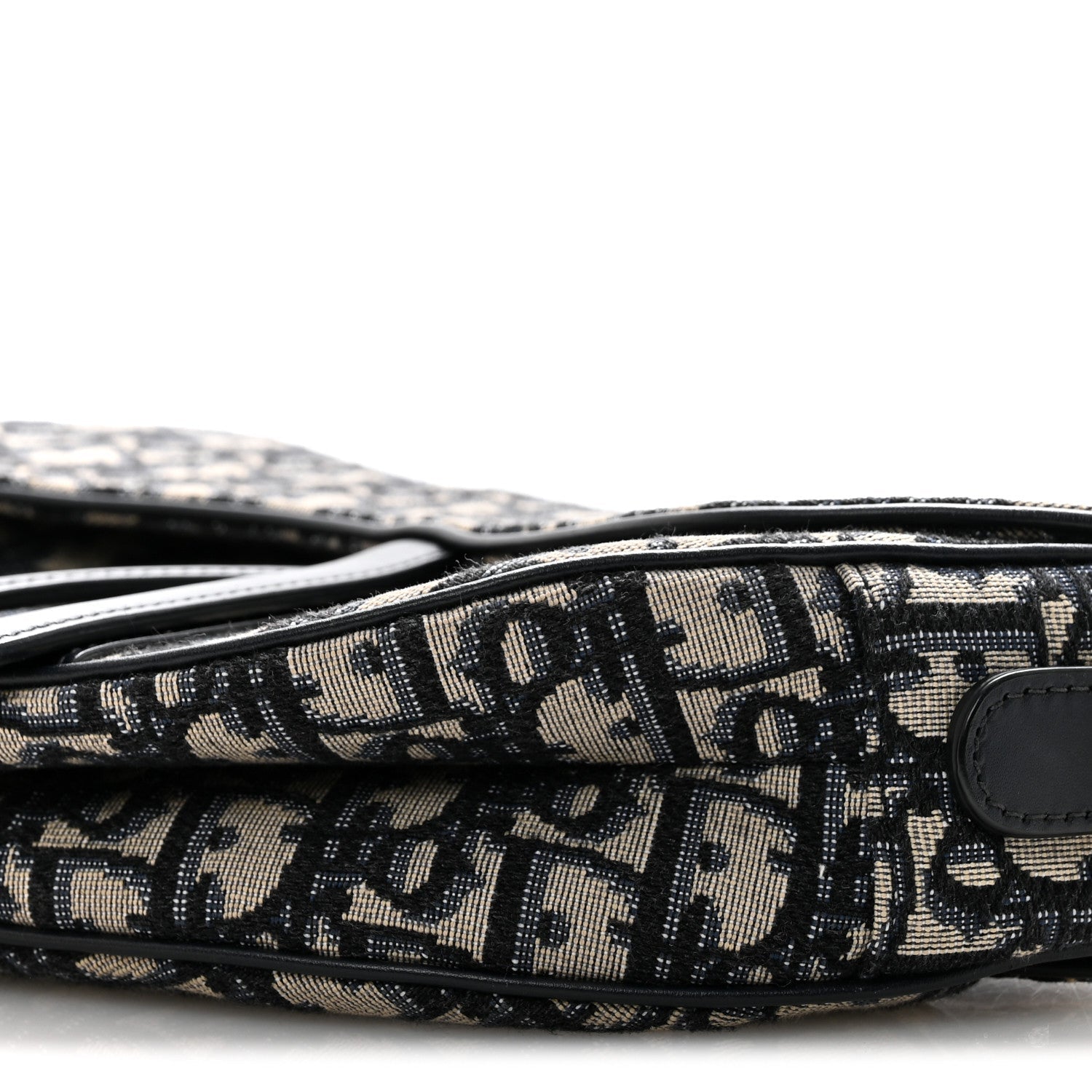 Christian Dior Oblique Saddle Bag Blue