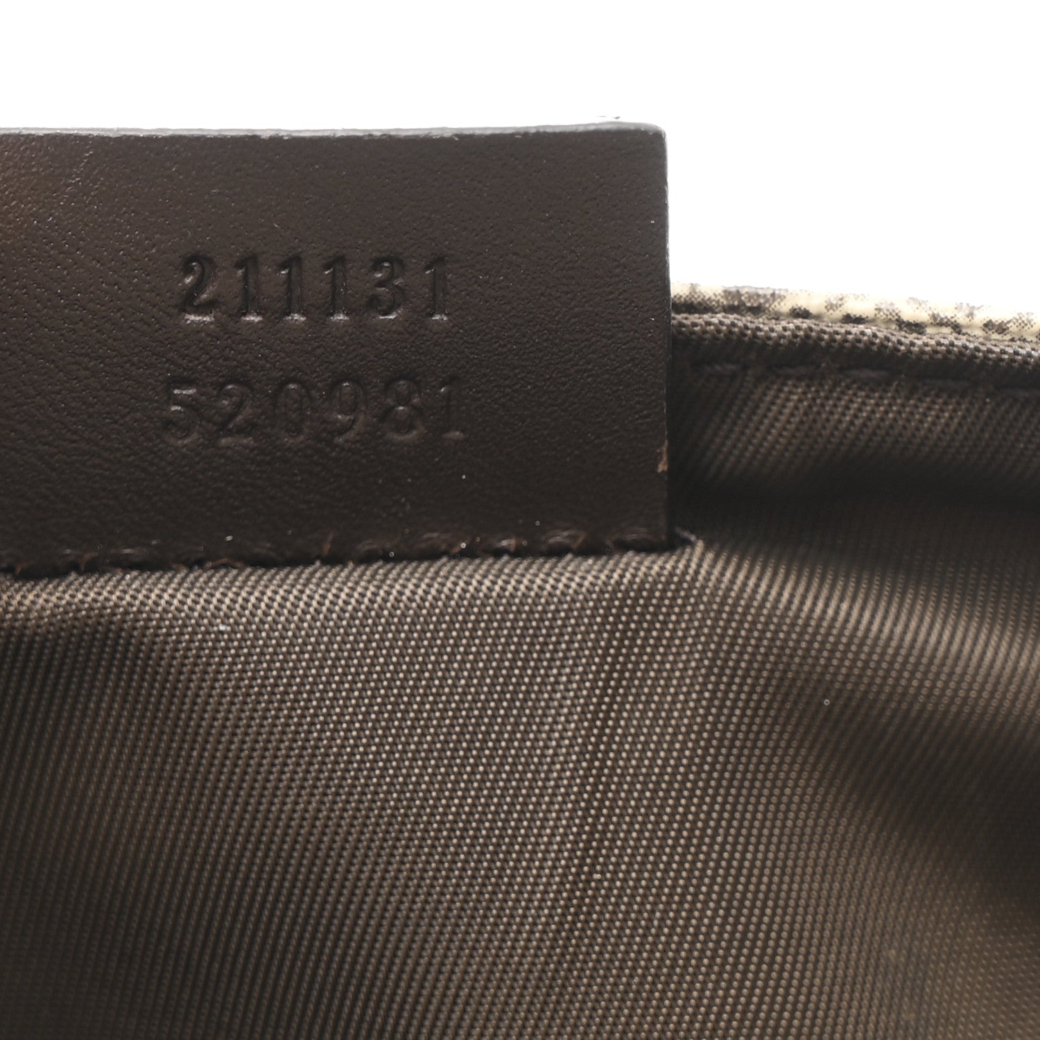 Gucci GG Plus Monogram Messenger Diaper Bag Dark Brown