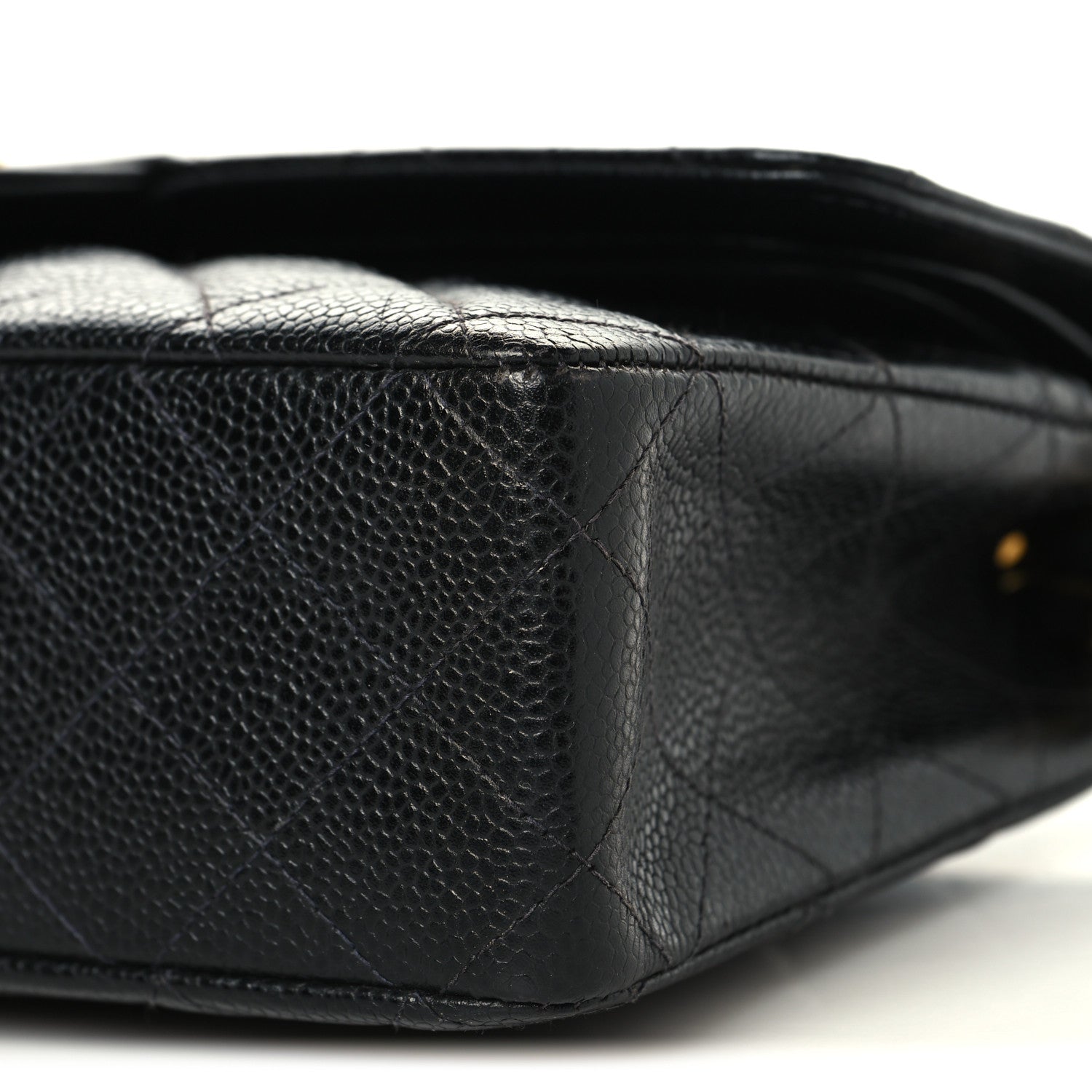 Chanel Caviar Quilted Medium Double Flap Black