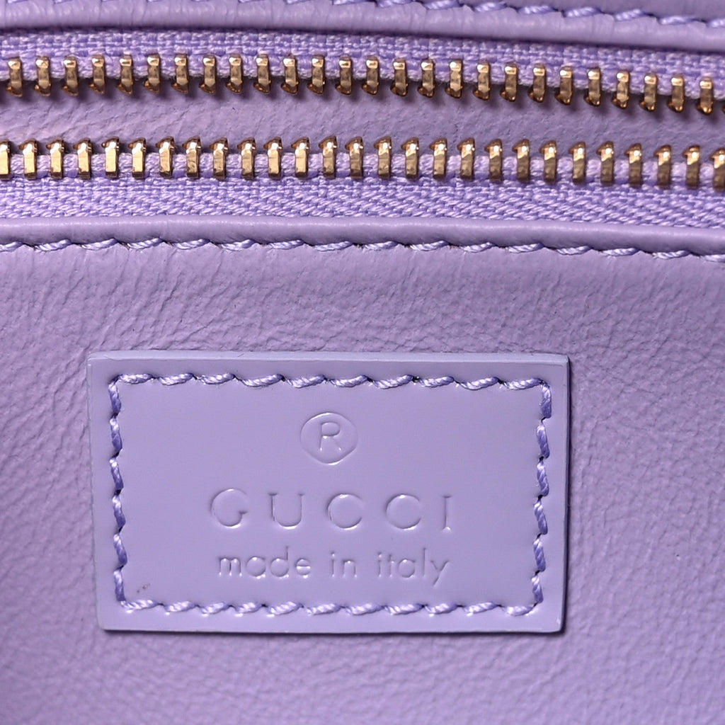Gucci Spice Lux Nappa Siena Small Shoulder Bag Lapis