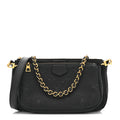 Louis Vuitton Empreinte Monogram Giant Multi Pochette Accessories Black