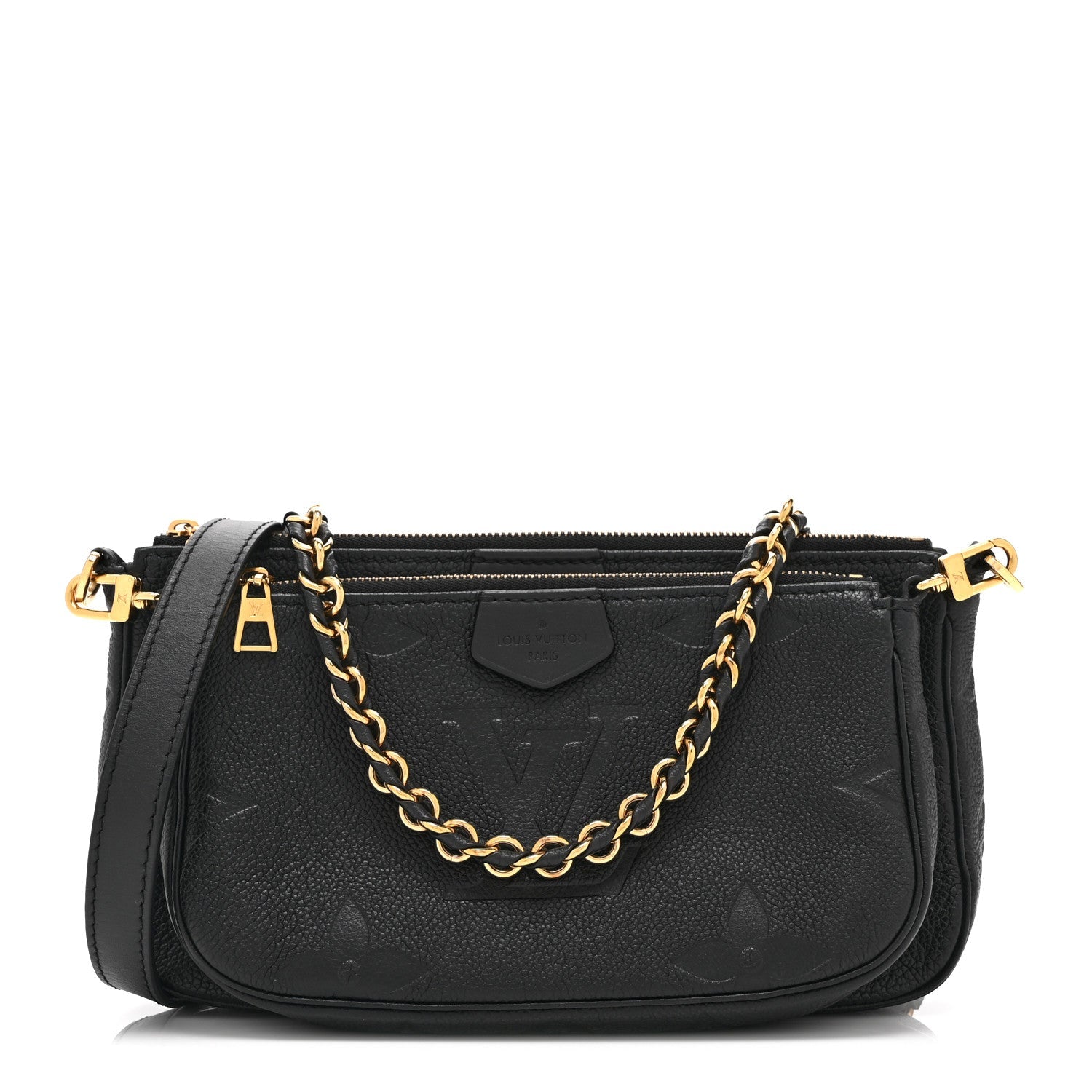 Louis Vuitton Empreinte Monogram Giant Multi Pochette Accessories Black