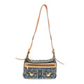 Louis Vuitton Monogram Denim Baggy PM Blue