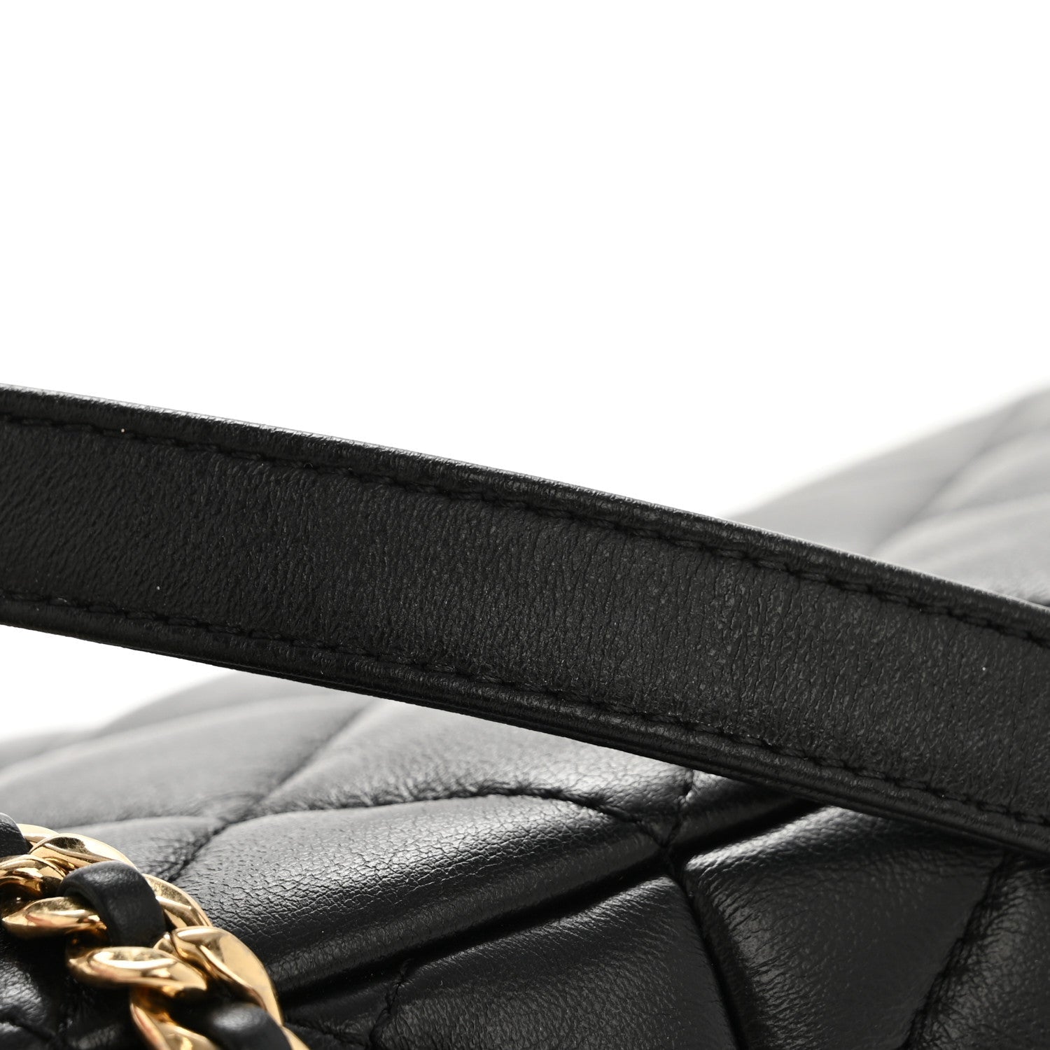 Chanel Lambskin Quilted Mini Flap Black