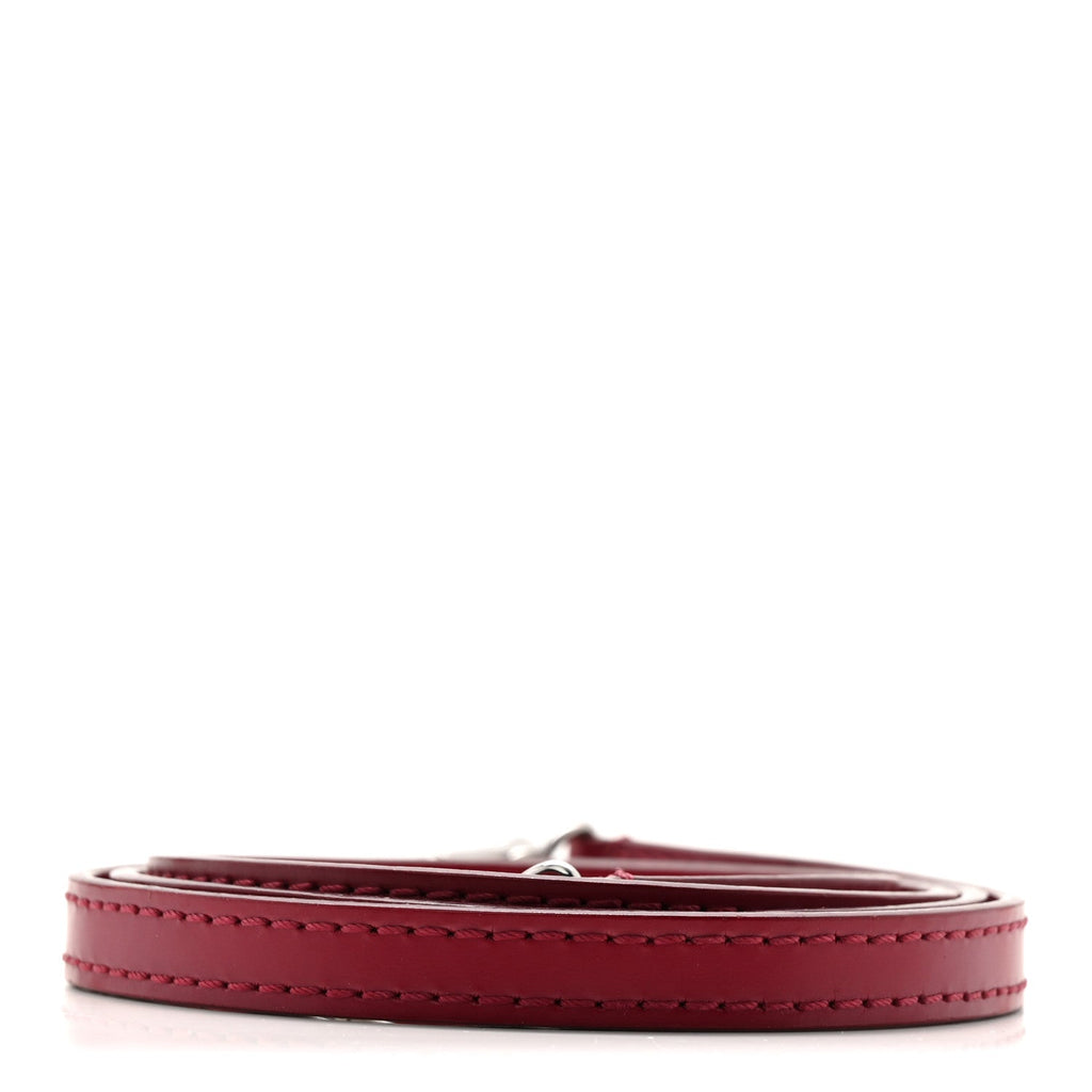 Louis Vuitton Calfskin Alma BB Shoulder Strap Magenta