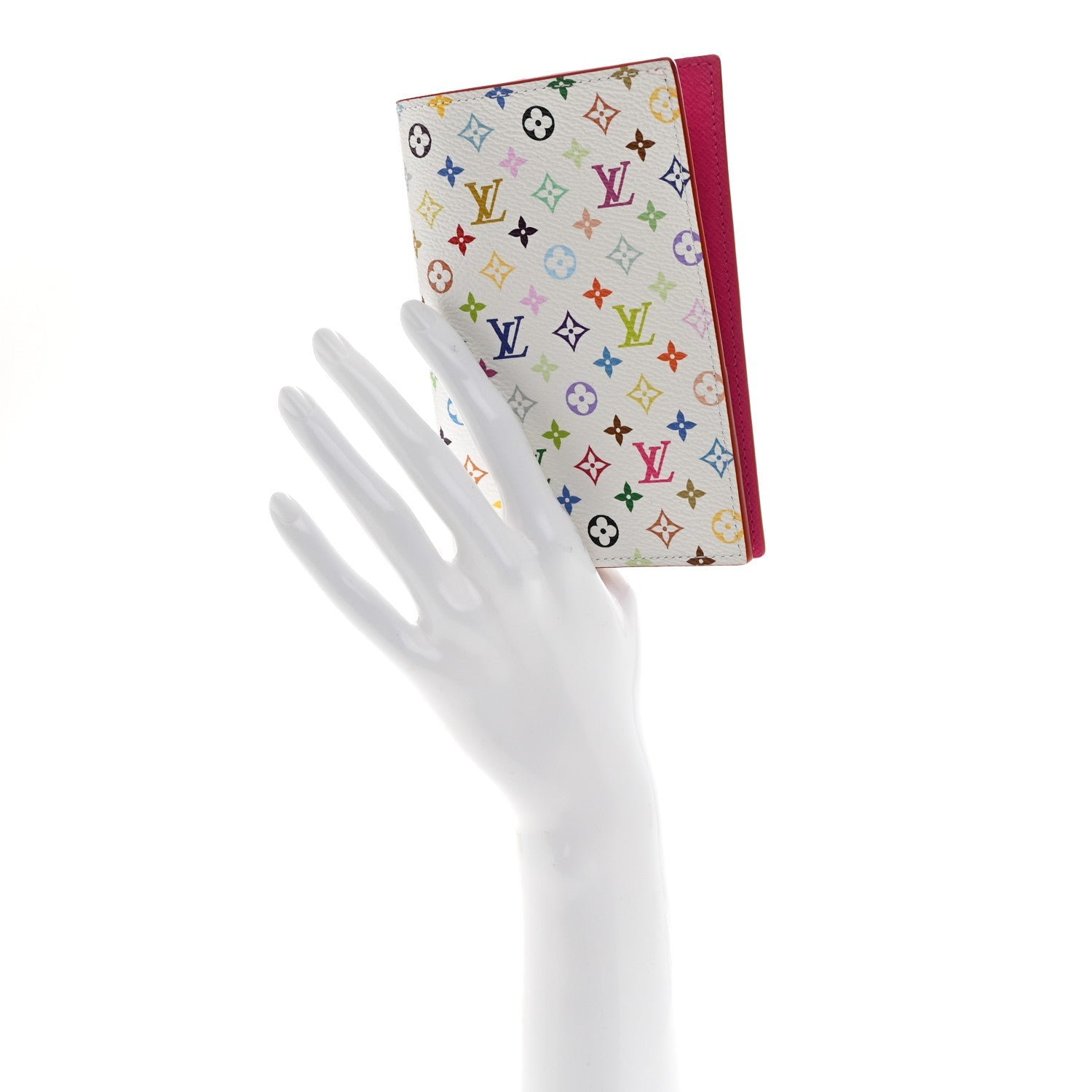 Louis Vuitton LV X TM Monogram Multicolor Passport Cover White