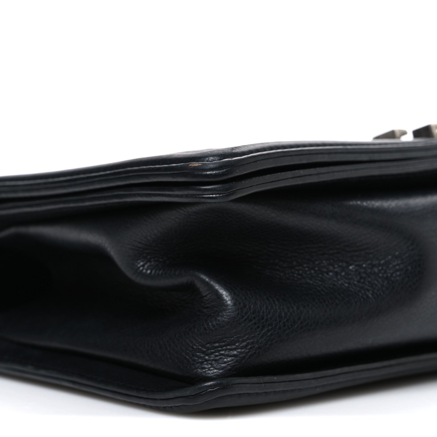 Chanel Lambskin Quilted Medium Boy Flap Black