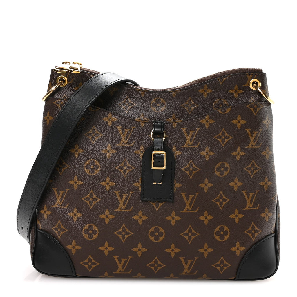 Louis Vuitton Monogram Odeon MM Black