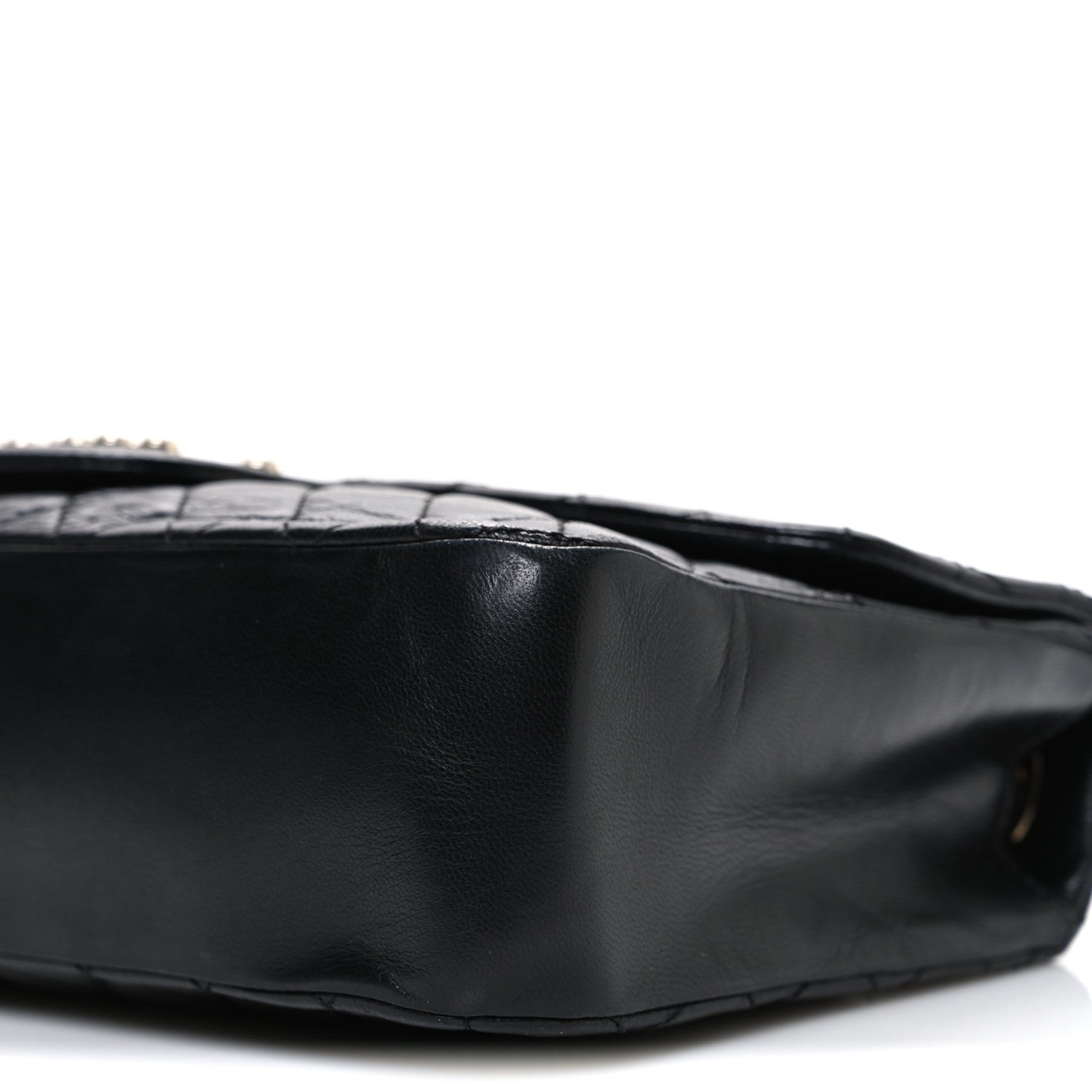 Chanel Lambskin Medium Westminster Pearl Flap Black