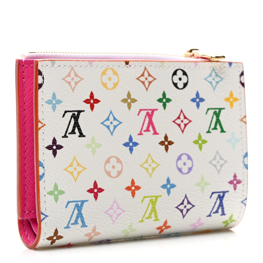 Louis Vuitton LV X TM Monogram Multicolor Lisa Wallet White
