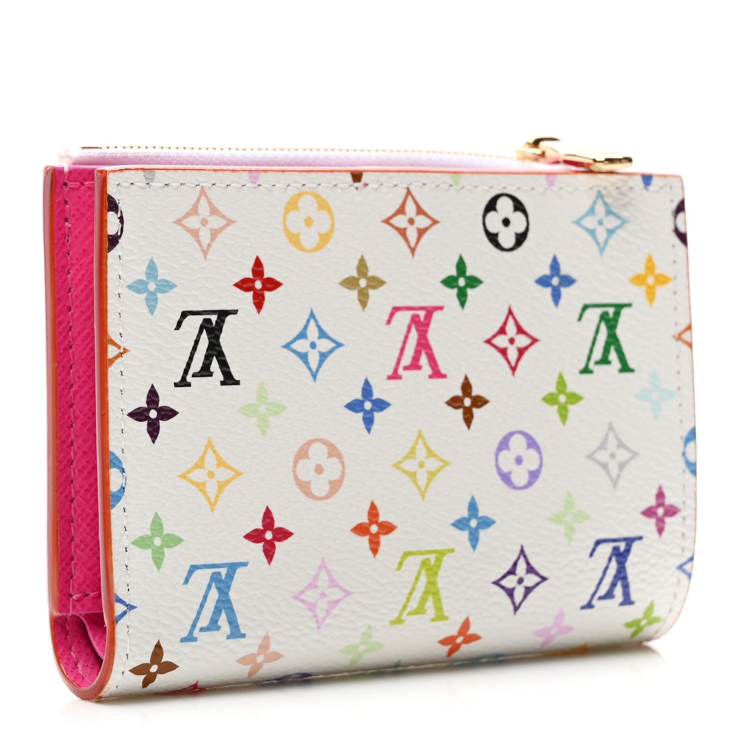 Louis Vuitton LV X TM Monogram Multicolor Lisa Wallet White