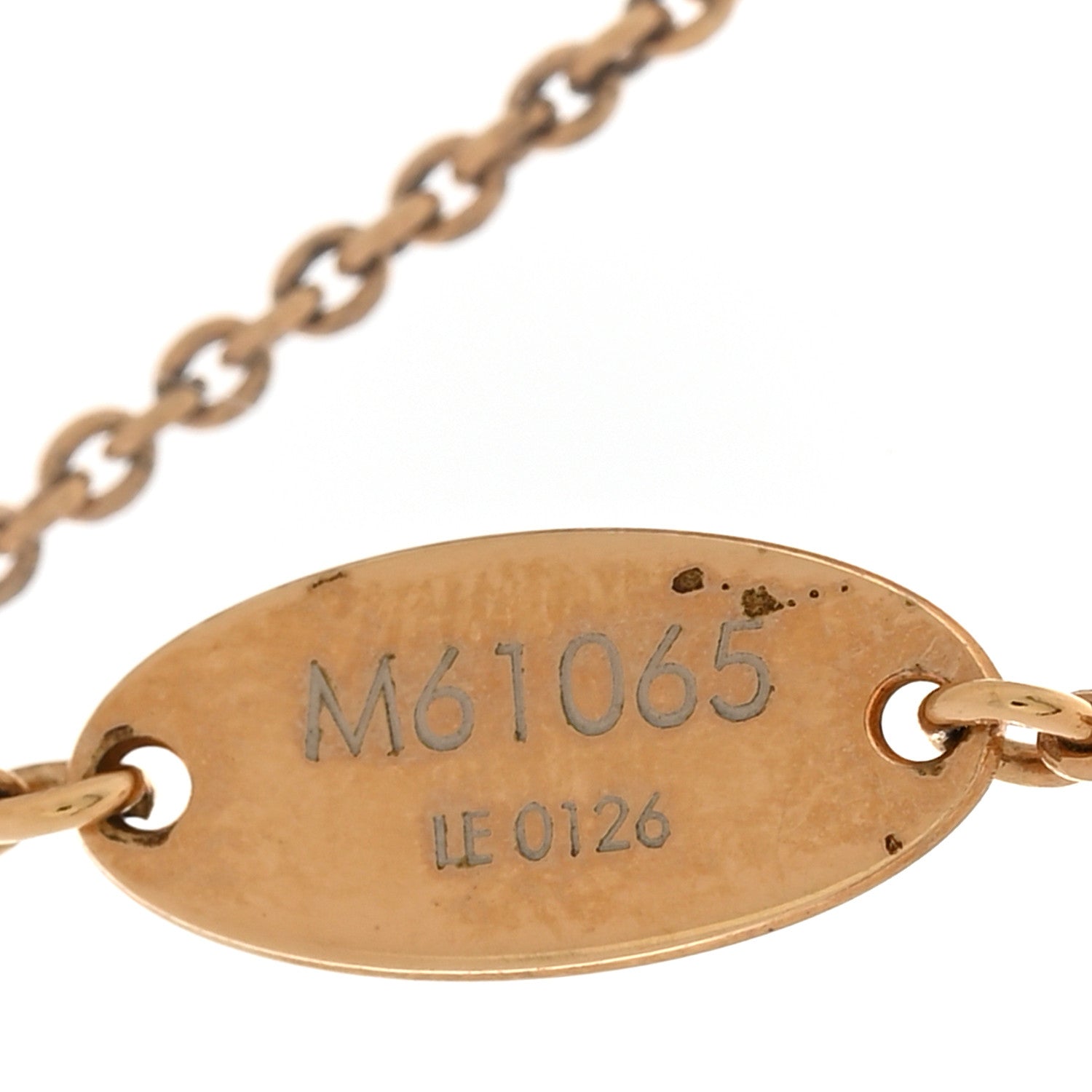 Louis Vuitton LV And Me Letter J Necklace Gold