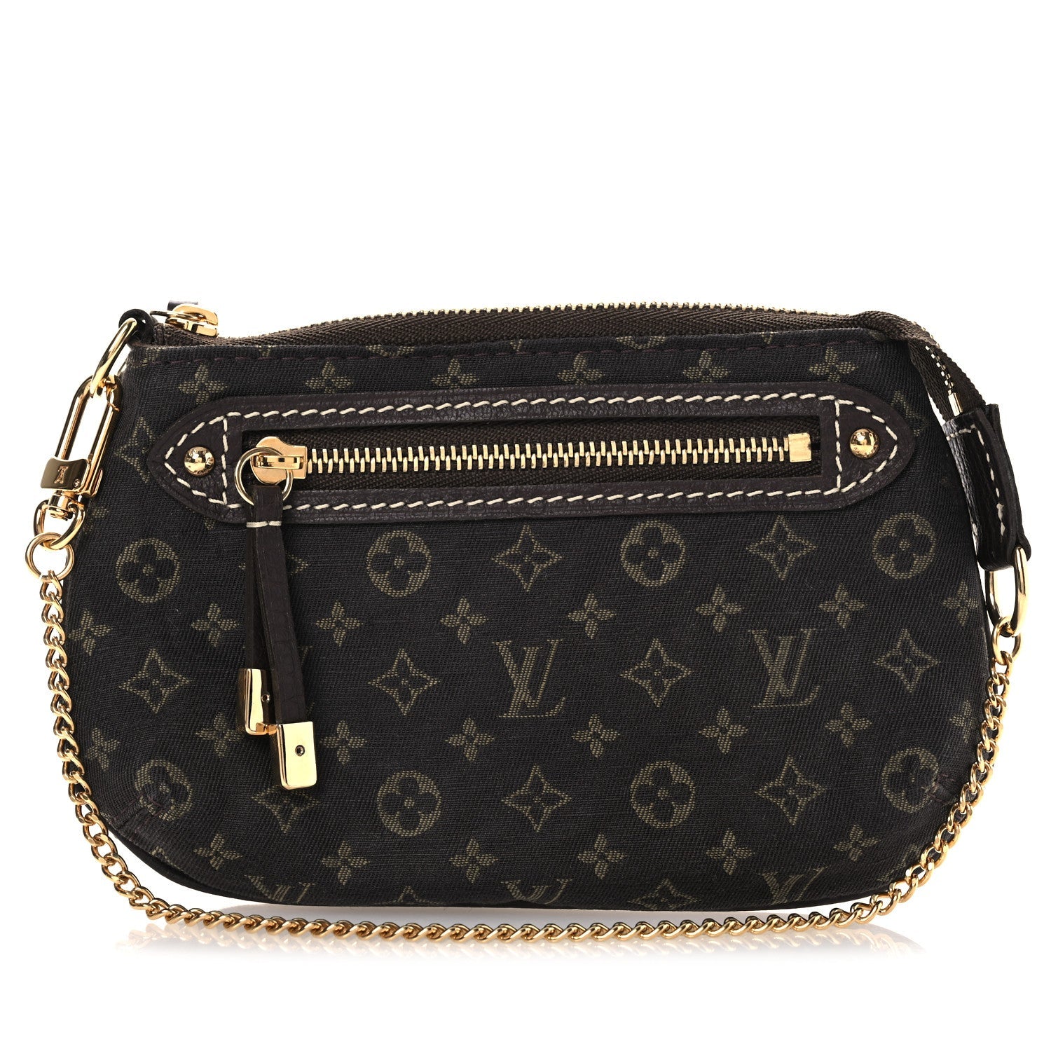 Louis Vuitton Monogram Idylle Mini Pochette Accessories Fusain