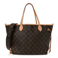 Louis Vuitton Monogram Inside Out Neverfull Bandouliere MM Rouge Sari