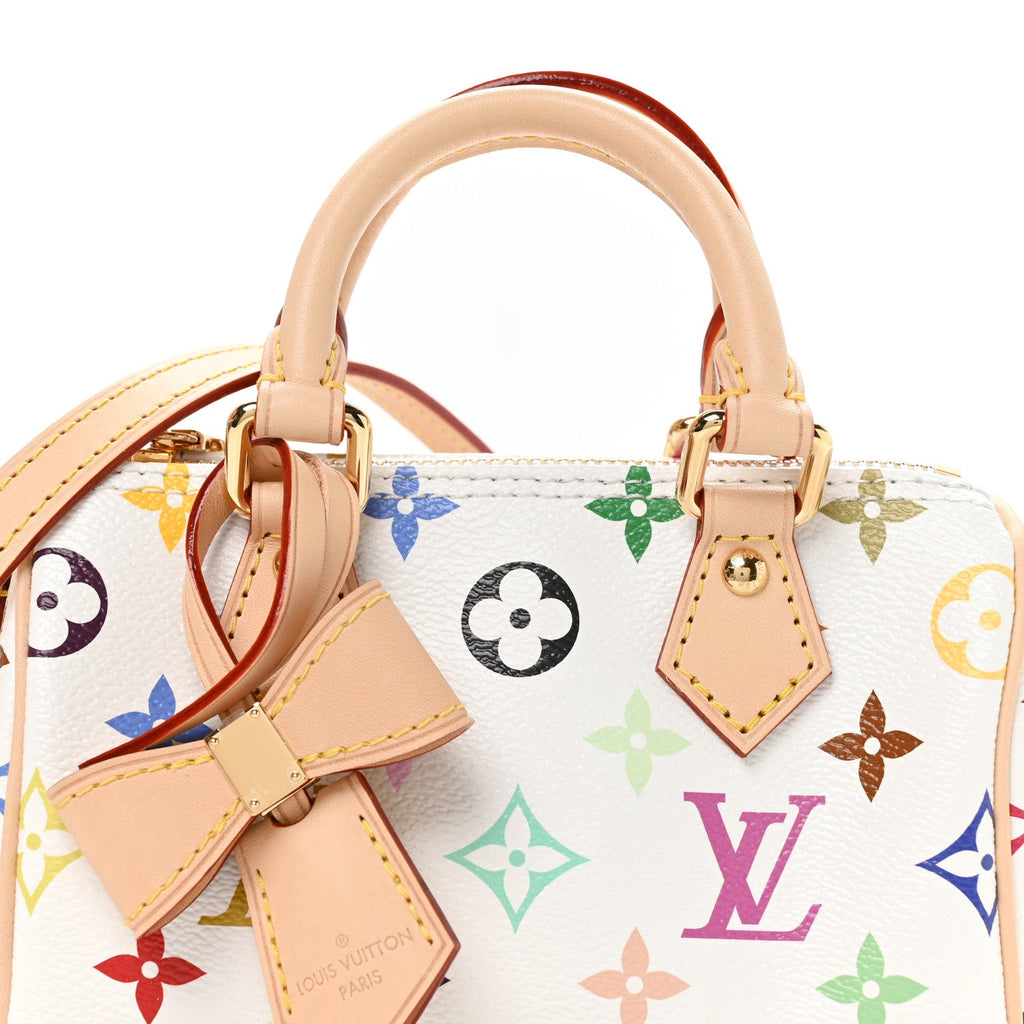 Louis Vuitton LV X TM Monogram Multicolor Nano Speedy White