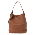 Louis Vuitton Grained Calfskin Low Key Hobo MM Cognac