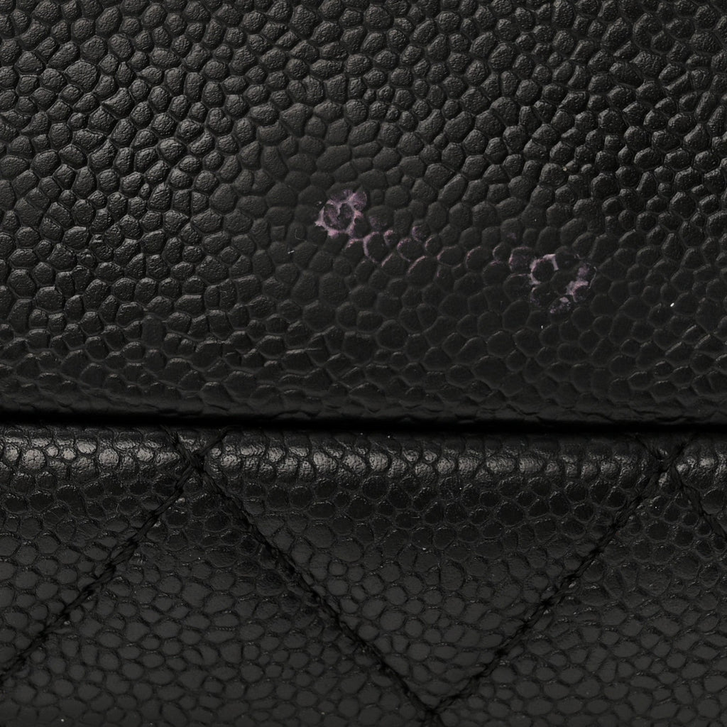 Chanel Caviar Quilted Grand Shopping Tote GST Black