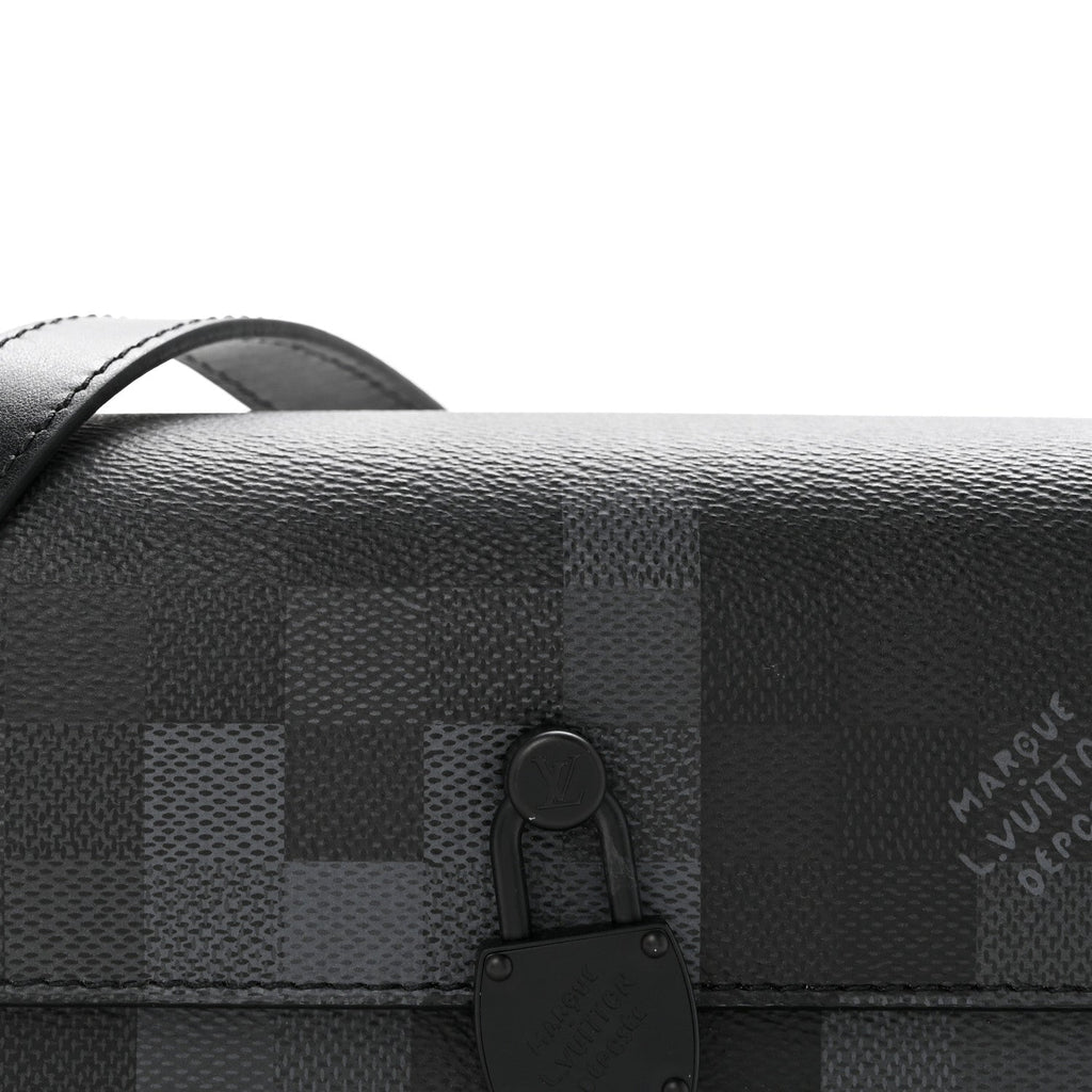 Louis Vuitton Damoflage Steamer Wearable Wallet Black