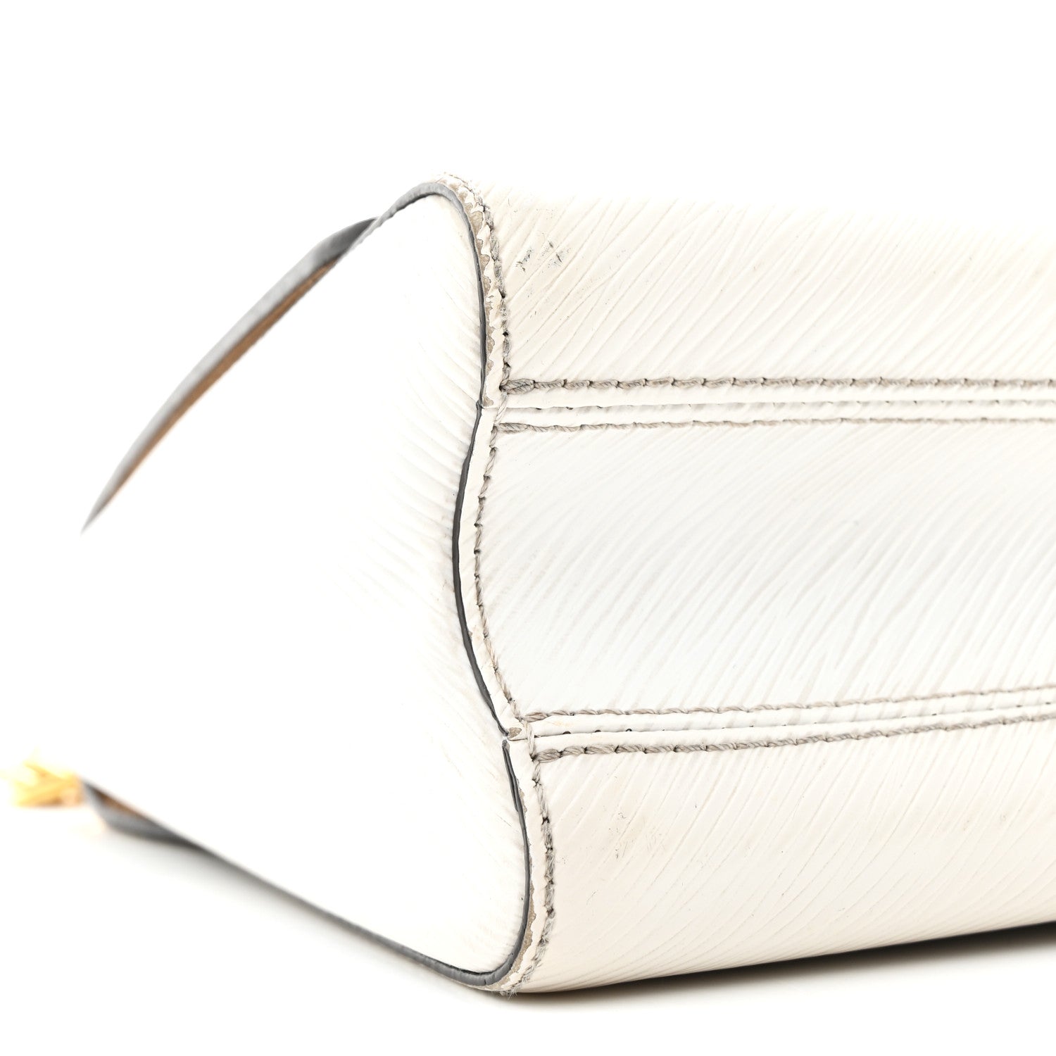 Louis Vuitton Epi Twist Shoulder Bag MM White