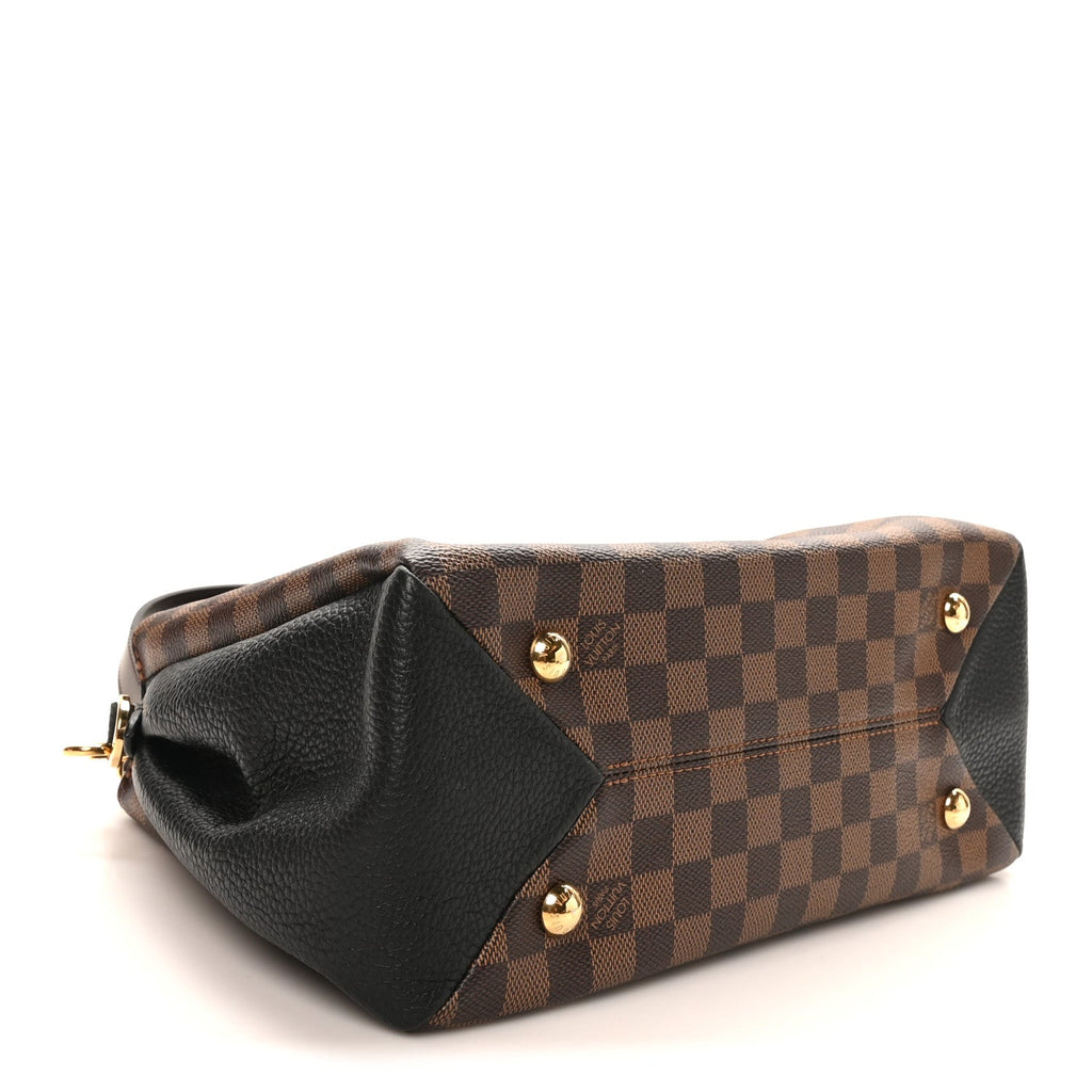 Louis Vuitton Damier Ebene Cuir Taurillon Brittany Black