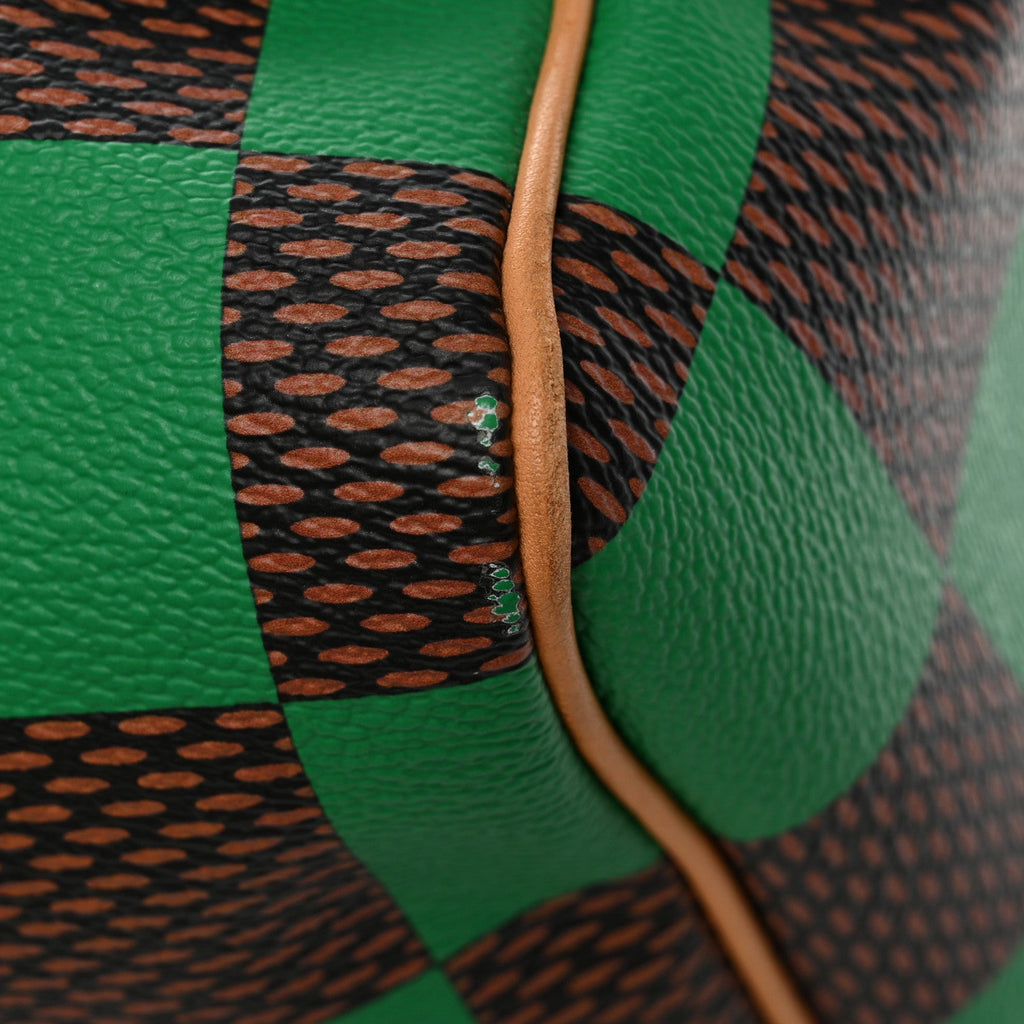 Louis Vuitton Damier Pop Speedy Bandouliere 40 Green