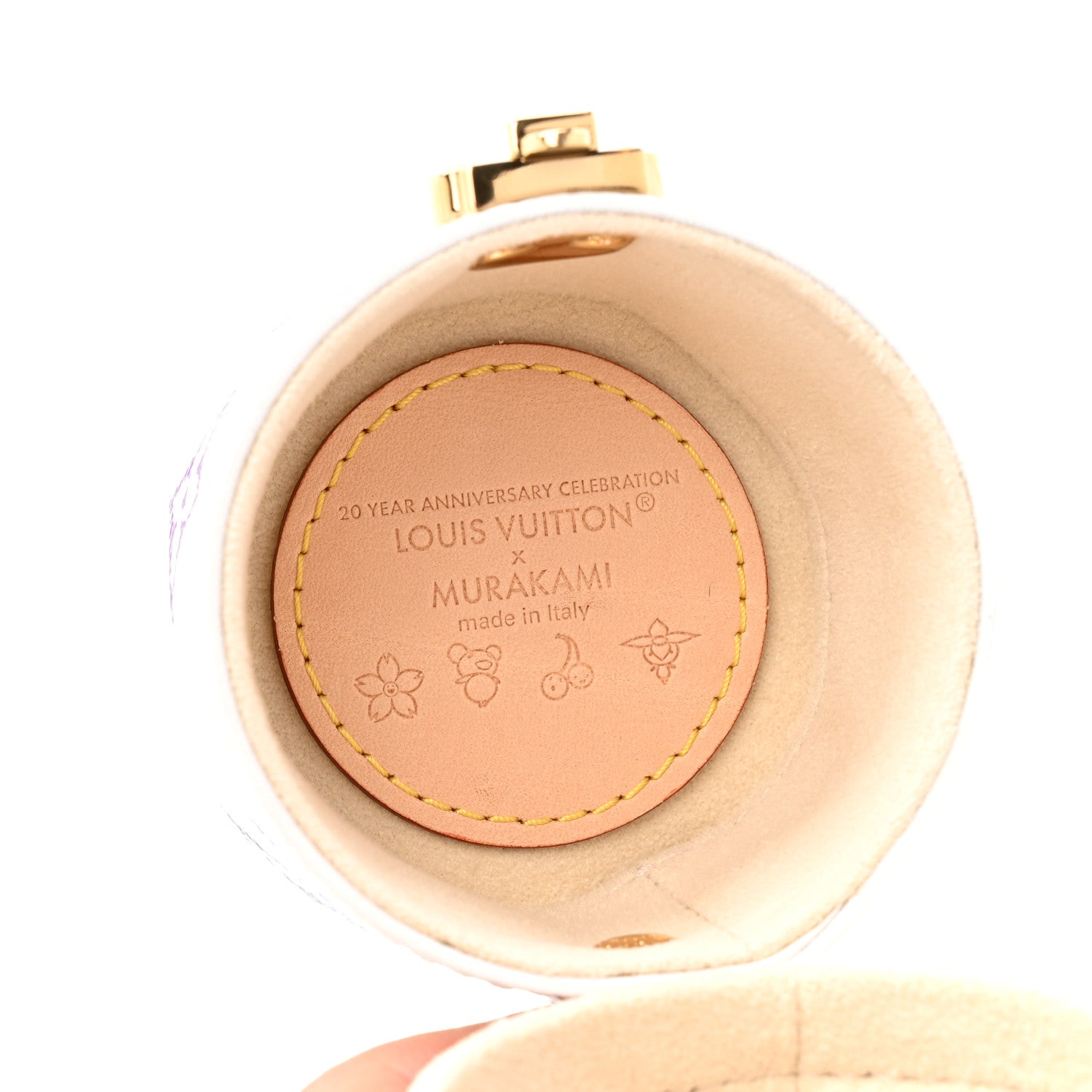 Louis Vuitton LV X TM Monogram Multicolor Fragrance Travel Case White