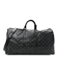 Louis Vuitton Monogram Eclipse Keepall Bandouliere 55